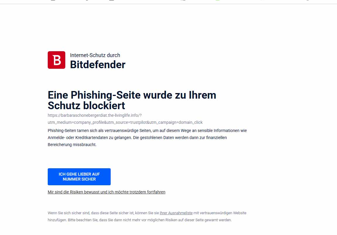Achtung: Barbara Schöneberger Diät – Fake-Seite mit Fake-Bewertungen?